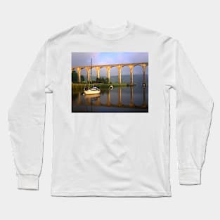 Calstock Viaduct & River Tamar Long Sleeve T-Shirt